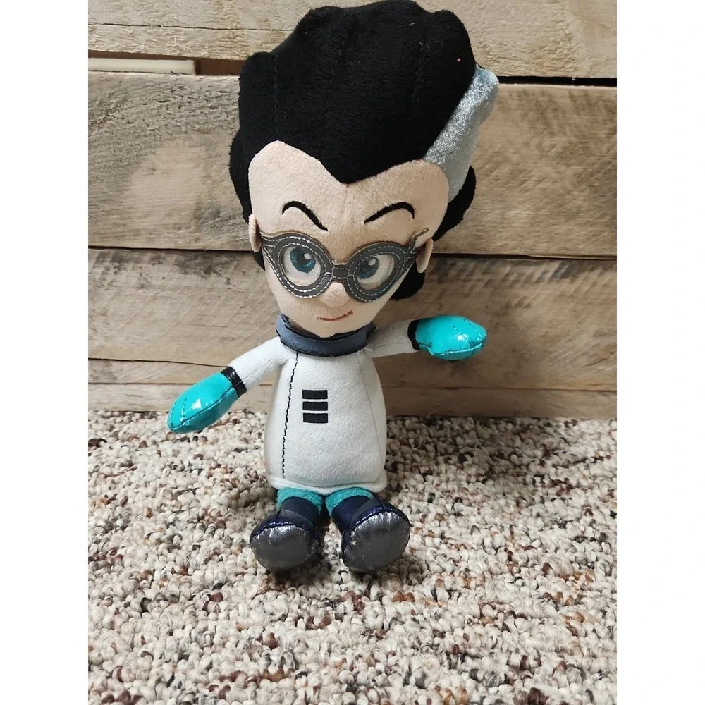 Disney Junior PJ Masks Romeo Bean Plush Doll Soft Toy Mad Scientist Villain 10